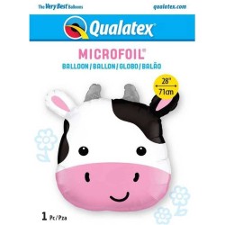 Globos Foil 28" (71Cm) Vaca Frisona Qualatex
