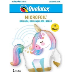 Globos Foil 41" (104Cm) Unicornio Qualatex