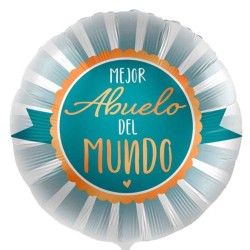 Globos Foil 18" (45Cm) Mejor abuelo