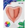 Globos Foil Corazones 18" Rosa Oro Grabo