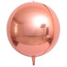 Globos 18" Esfera ORBZ Rosa Dorado