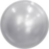 Globos 36" Bubble Metal Plata
