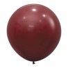 Globos de Látex de 24" (61Cm) Merlot