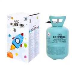 Bombona de Gas Helio desechable de 0.20 CBM     www.globodeco.es