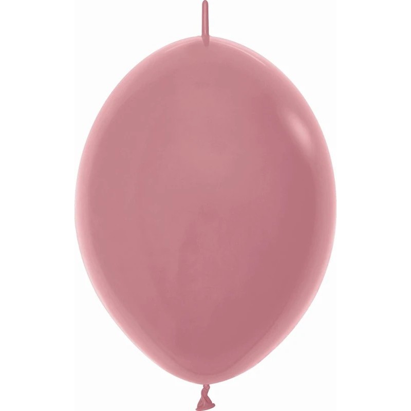 Globos de Látex Link O Loon de 6" Color Rosa Palo   www.globodeco.es