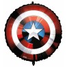 Globos Foil de 18" (45Cm) Escudo Capitán América     www.globodeco.es