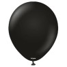 Globos Redondos de Látex 12" Negro Kalisan    www.globodeco.es