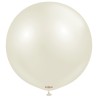 Globos de látex 3Ft  (100Cm)  Aura Blanco Márfil     www.globodeco.es