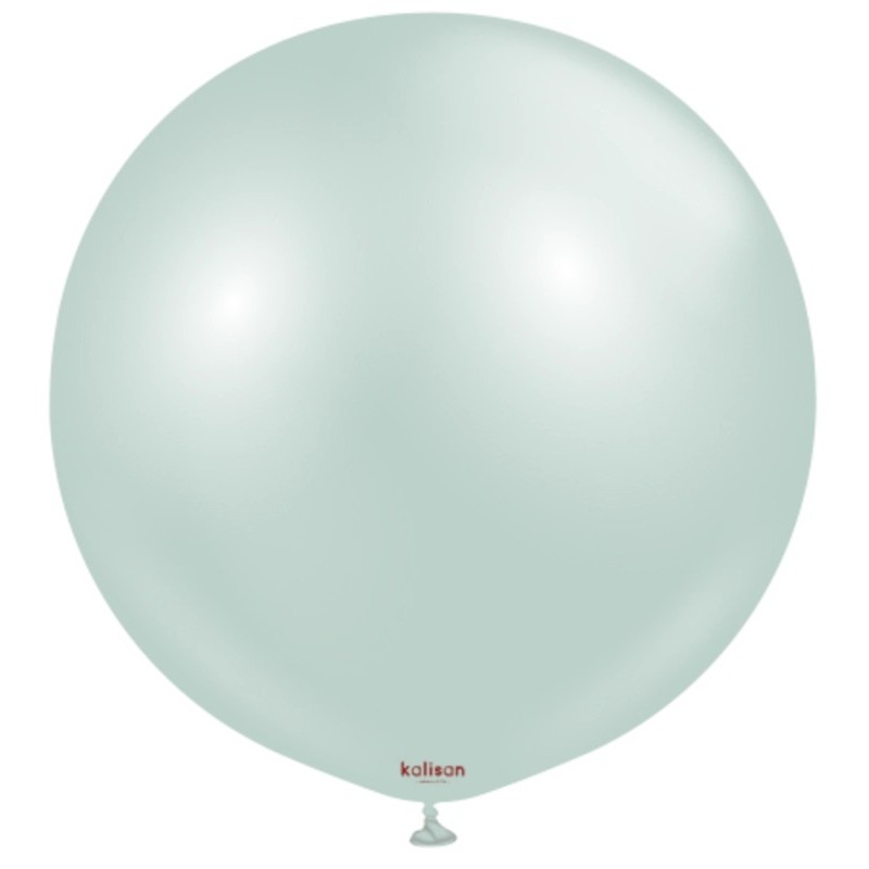 Globos de látex 3Ft  (100Cm)  Aura Menta Helada     www.globodeco.es