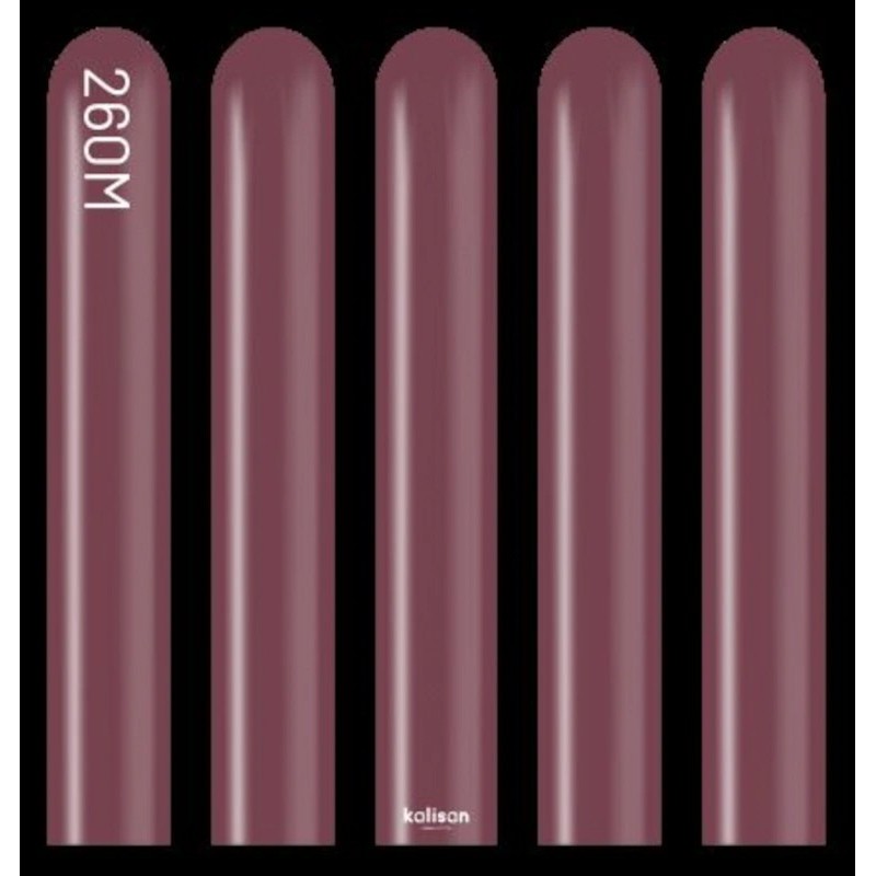 Globos Modelar, Globoflexia 260 Color Burgundy    www.globodeco.es