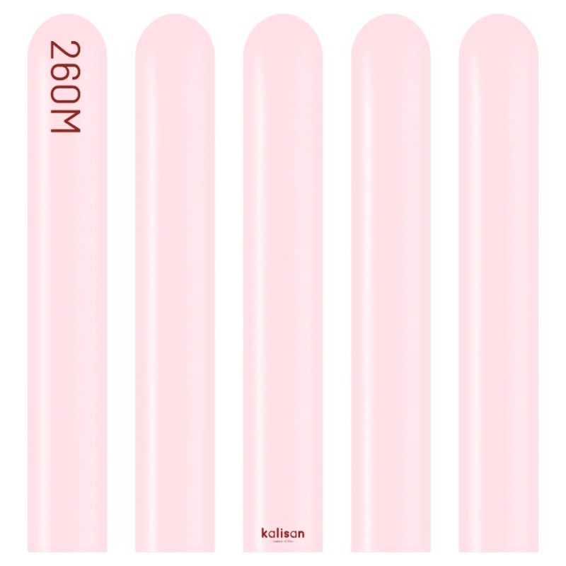 Globos Modelar, Globoflexia 260 Color Light Pink    www.globodeco.es