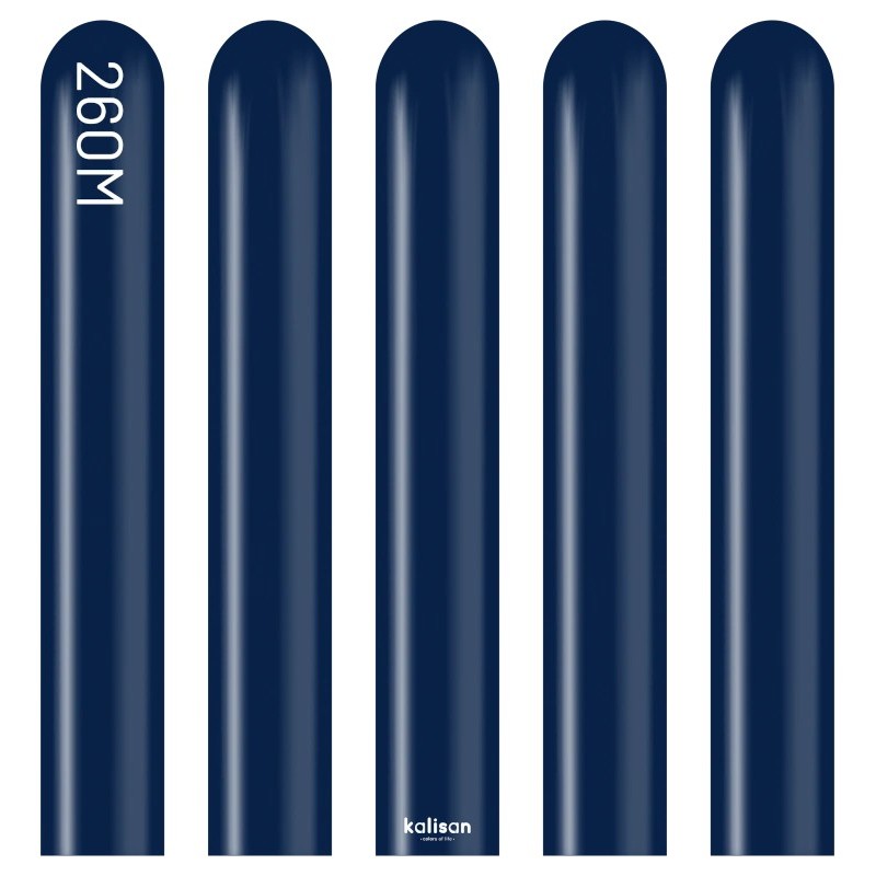 Globos Modelar, Globoflexia 260 Color Navy Blue    www.globodeco.es