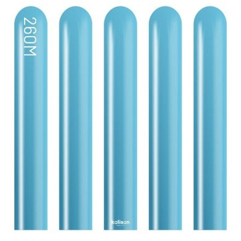 Globos de Modelar, Globoflexia 260 Mirror AZUL  www.globodeco.es