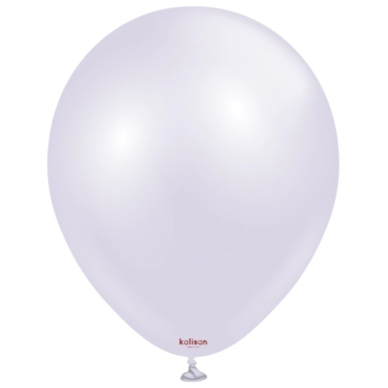 Globos Redondos de Látex de 5" Aura Bruma de Lavanda  www.globodeco.es