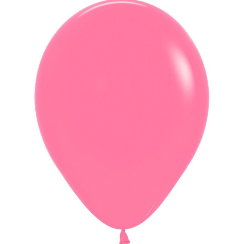 Globos Látex Redondos 5" Fashion Solido Nuevo Rosa www.globodeco.es