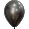 Globos Sempertex Redondos 11" Silk  Gris Medianoche  www.globodeco.es