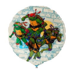 Globos de Foil de 18" (45Cm) Tortugas Ninja     www.globodeco.es