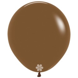 Globos Redondos de Látex de 18" Fashion Solido Moca  www.globodeco.es