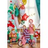 Globos  de  Foil   33" x 20" (85Cm x 50Cm)  SANTA   www.globodeco.es