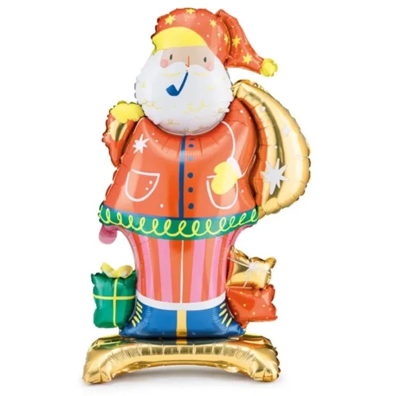 Globos  de  Foil   33" x 20" (85Cm x 50Cm)  SANTA   www.globodeco.es