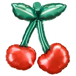 Globos de Foil de 31Cm x 28Cm Guindas      www.globodeco.es