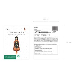 Globos de Foil de 11" (27Cm) Pirriaque       www.globodeco.es