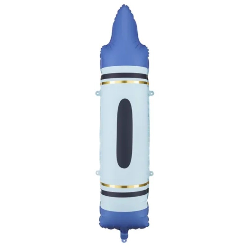 Globos de Foil de 41" (104Cm) Cera Color Azul    www.globodeco.es