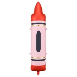 Globos de Foil de 41" (104Cm) Cera Color Rojo    www.globodeco.es