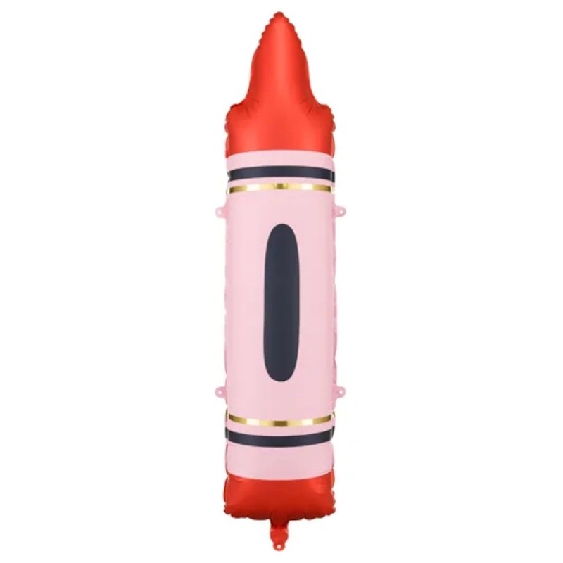 Globos de Foil de 41" (104Cm) Cera Color Rojo    www.globodeco.es