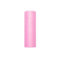Tulle 15cm x 9m de color Rosa Claro.    www.globodeco.es