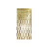 Cortina Fiesta Cuadrada 200Cm x 100Cm ORO SATIN www.globodeco.es