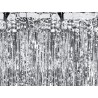 Cortina Fiesta de Foil 200Cm x 100Cm PLATA METAL www.globodeco.es