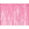 Cortina Fiesta Foil 200Cm x 100Cm Rosa Claro Pastel www.globodeco.es
