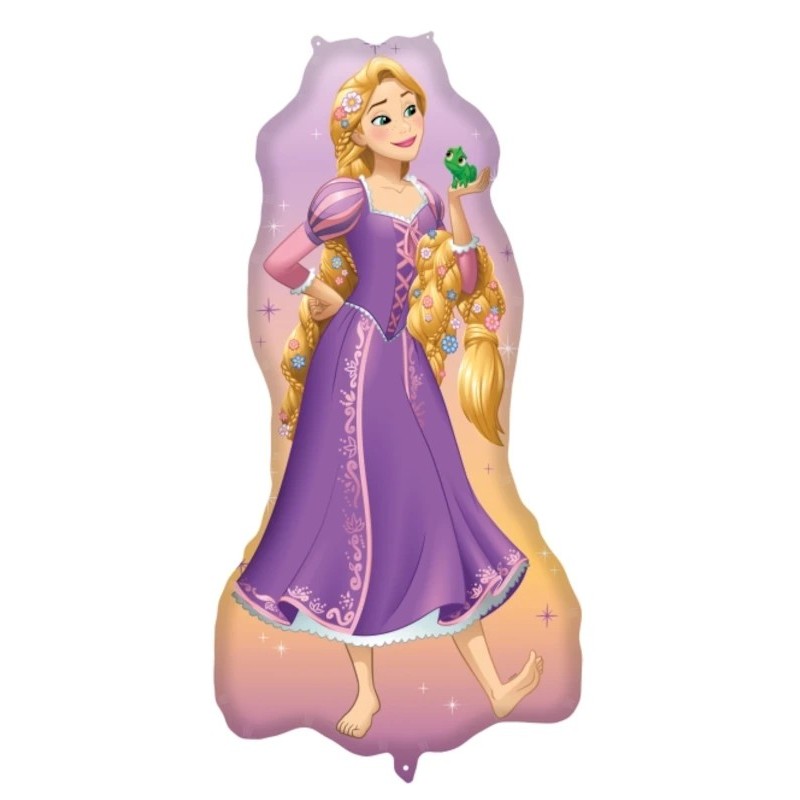 Globos de Foil de 101Cm Princesas Disney Rapunzel    www.globodeco.es