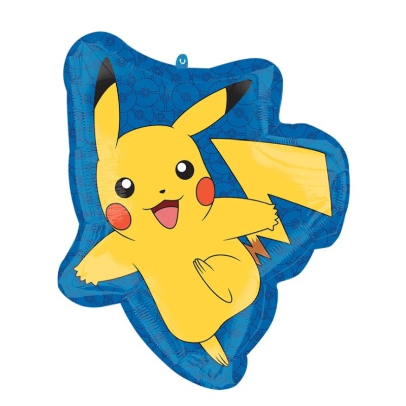 Globos de Foil, Poliamida de  27" X 22"  Pikachu      www.globodeco.es