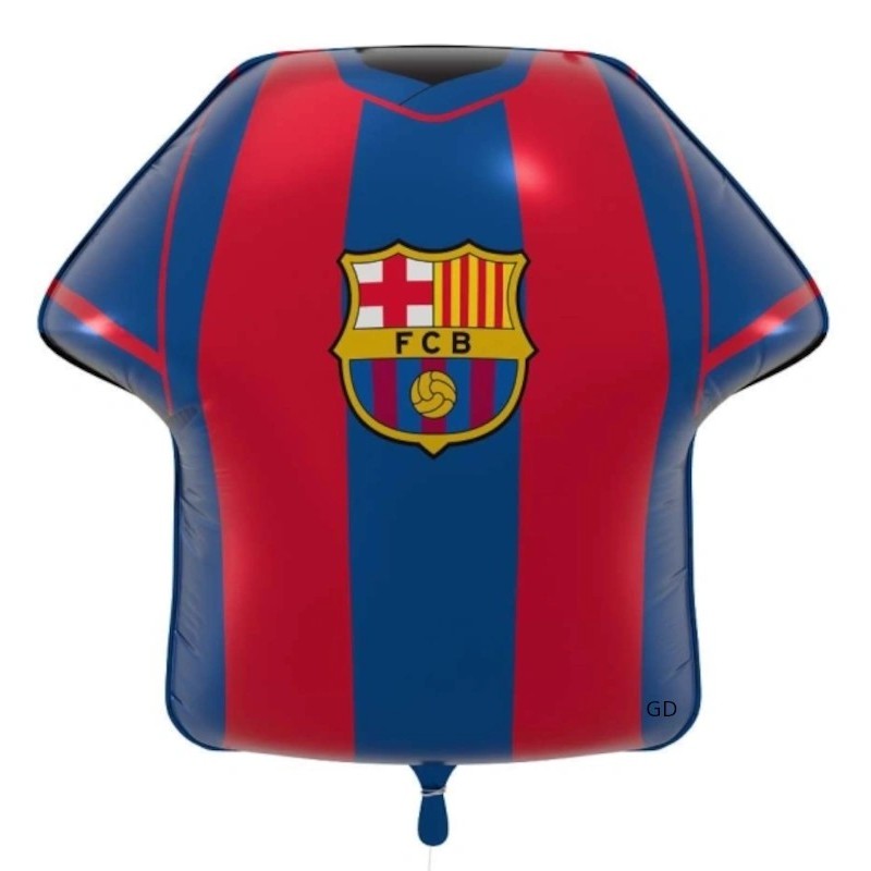 Globos de Foil 16" X 15" Camiseta Barcelona www.globodeco.es