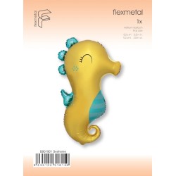 Globos Foil Supershape 32" x 20" CABALLITO DE MAR  www.globodeco.es