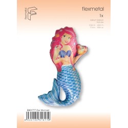 Globos Foil Supershape de 43" x 30" SIRENA ZOE  www.globodeco.es