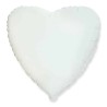 Glos de Foil Corazones 9" Color BLANCO www.globodeco.es