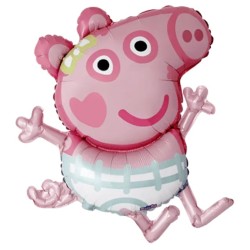 Globos de Foil Supershape 33" x 25" EVIE PIG         www.globodeco.es