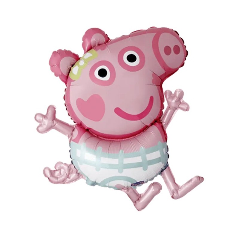 Globos de Foil Supershape 33" x 25" EVIE PIG         www.globodeco.es