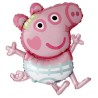 Globos de Foil Supershape 33" x 25" EVIE PIG         www.globodeco.es