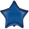 Globos Foil Estrellas 18" (45Cm)  Azul Marino Satin  www.globodeco.es