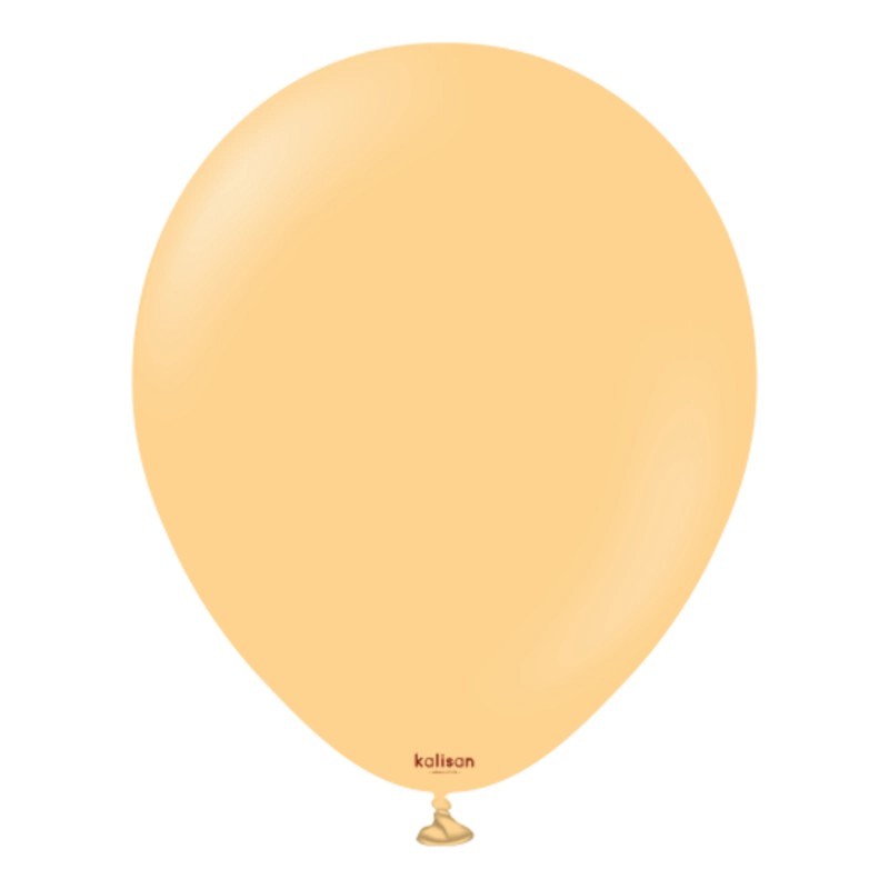 Globos Redondos Látex 18" Standard PEACH Kalisan  www.globodeco.es