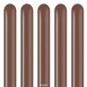 Globos Modelar, Globoflexia 260 Chocolate Brown  www.globodeco.es