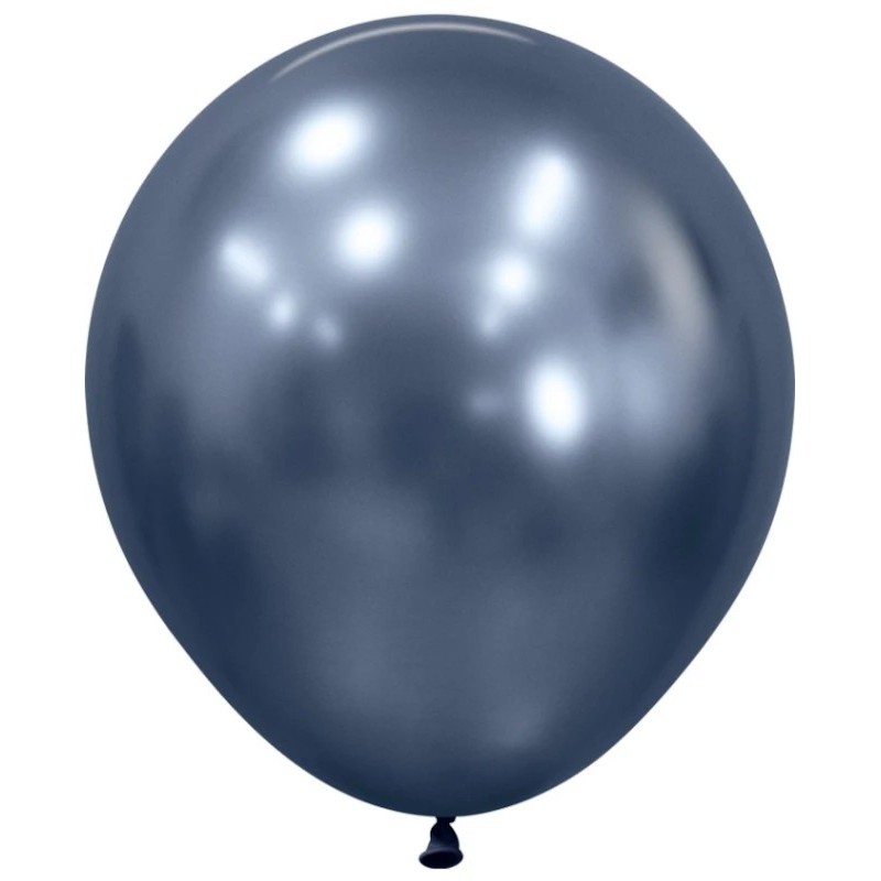 Globos de Látex de 18" (45Cm)  Reflex  Azul Galaxy  www.globodeco.es