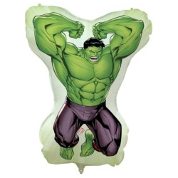 Globos de Foil de 96cm x 80cm HULK www.globodeco.es